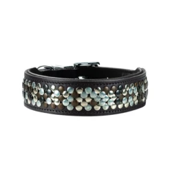 Hunter Halsband Voor Hond Arizona Bruin Nappaleer Bruin Onderlegd 47-54x60x3,9 Cm