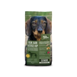 Pets Place Naturals Senior Small Breed - Hondenvoer - Kip 3 Kg