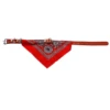Adori Hondenhalsband Met Zakdoek Leer Rood 35 Cm