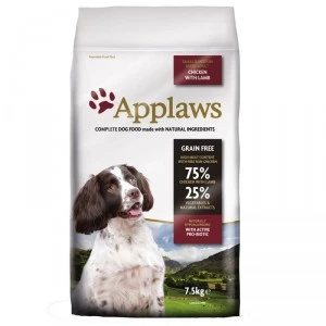 Applaws Adult Small & Medium Kip Met Lam Hondenvoer 15 Kg 1 Applaws Adult Small & Medium Kip Met Lam Hondenvoer 15 Kg