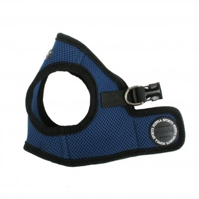 Puppia Soft Vest Harness - S - Blauw 2 Puppia Soft Vest Harness - S - Blauw - Afbeelding 2