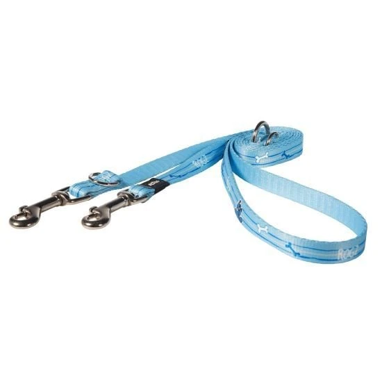 ROGZ Puppy Hondenriem Multi Purpose YoYo Blauw 2 ROGZ Puppy Hondenriem Multi Purpose YoYo Blauw - Afbeelding 2