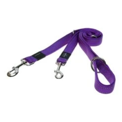 Rogz For Dogs Fanbelt Multipurpose Lijn Paars -Hondenbenodigdheden Verkoopwinkel file 351