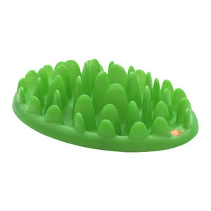 Company Of Animals Green Slow Dog Feeder - Mini - 29 X 23 X 8 Cm
