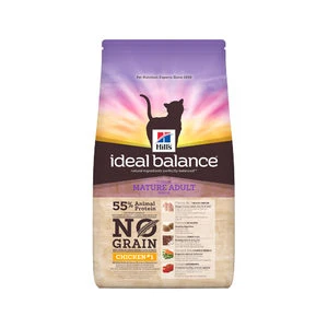 Hill's Ideal Balance - Feline Mature Adult - No Grain - 1,5 Kg