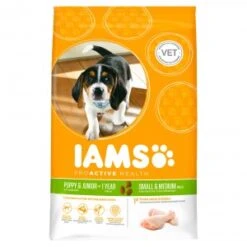 Iams Puppy & Junior Small/Medium Hondenvoer 3 Kg -Hondenbenodigdheden Verkoopwinkel iams puppy junior small medium hondenvoer
