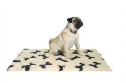 Vetbed Print Beige 50x75 Cm