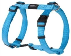 Rogz For Dogs Fanbelt Hondentuig Verstelbaar Turquoise 75 X 2 Cm