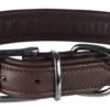 Trixie Halsband Voor Hond Active Comfort Leer Bruin 27-32x2,5 Cm
