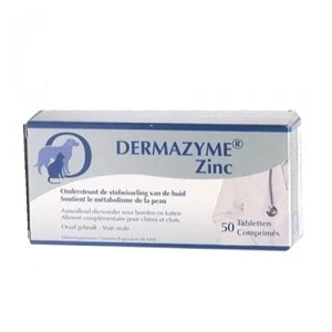 Dermazyme Zinc - 50 Tabletten - Afbeelding 2