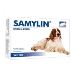 Vetplus Samylin Tabletten - Middelgrote Hond