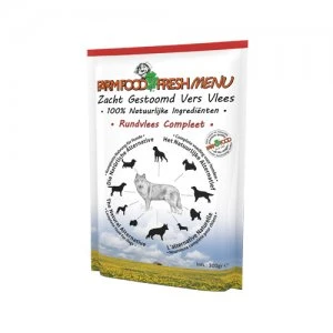 Farm Food Fresh Menu Rundvlees Compleet Zakjes Hond 300 Gram Per 6 - Afbeelding 2
