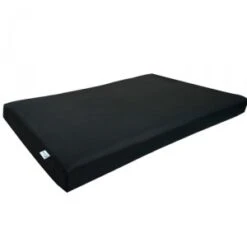 MediDog Orthopedisch Kussen - Zwart - Leer - L (120x85x10cm)