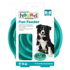 Outward Hound - Fun Feeder Drop - Teal - Afbeelding 2