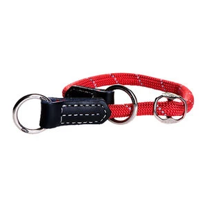 Rogz Rope Collar - Maat 1 - Rood
